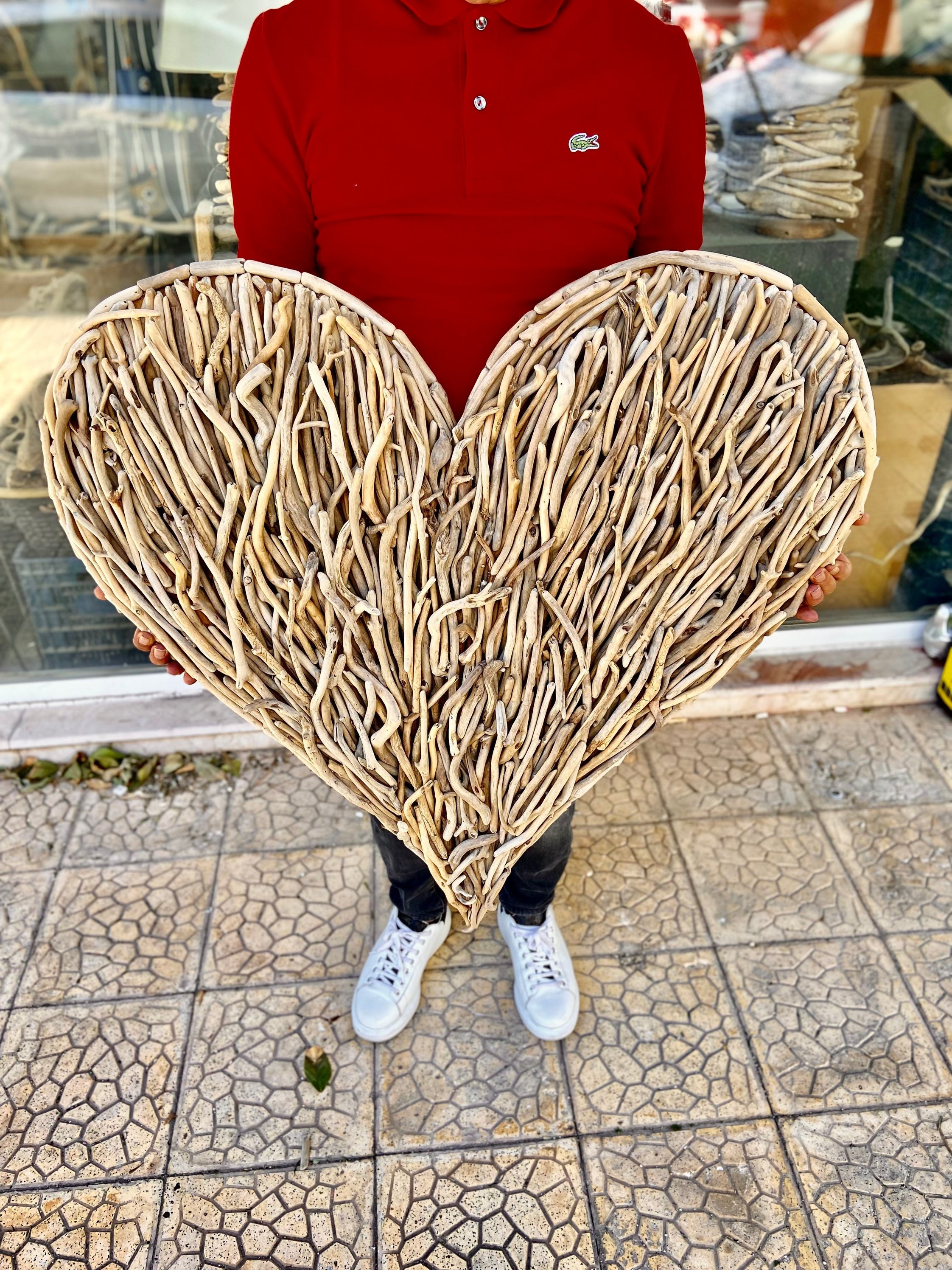 Large Wood Heart Wall Art Wooden Decor Large Wedding Decor Etsy