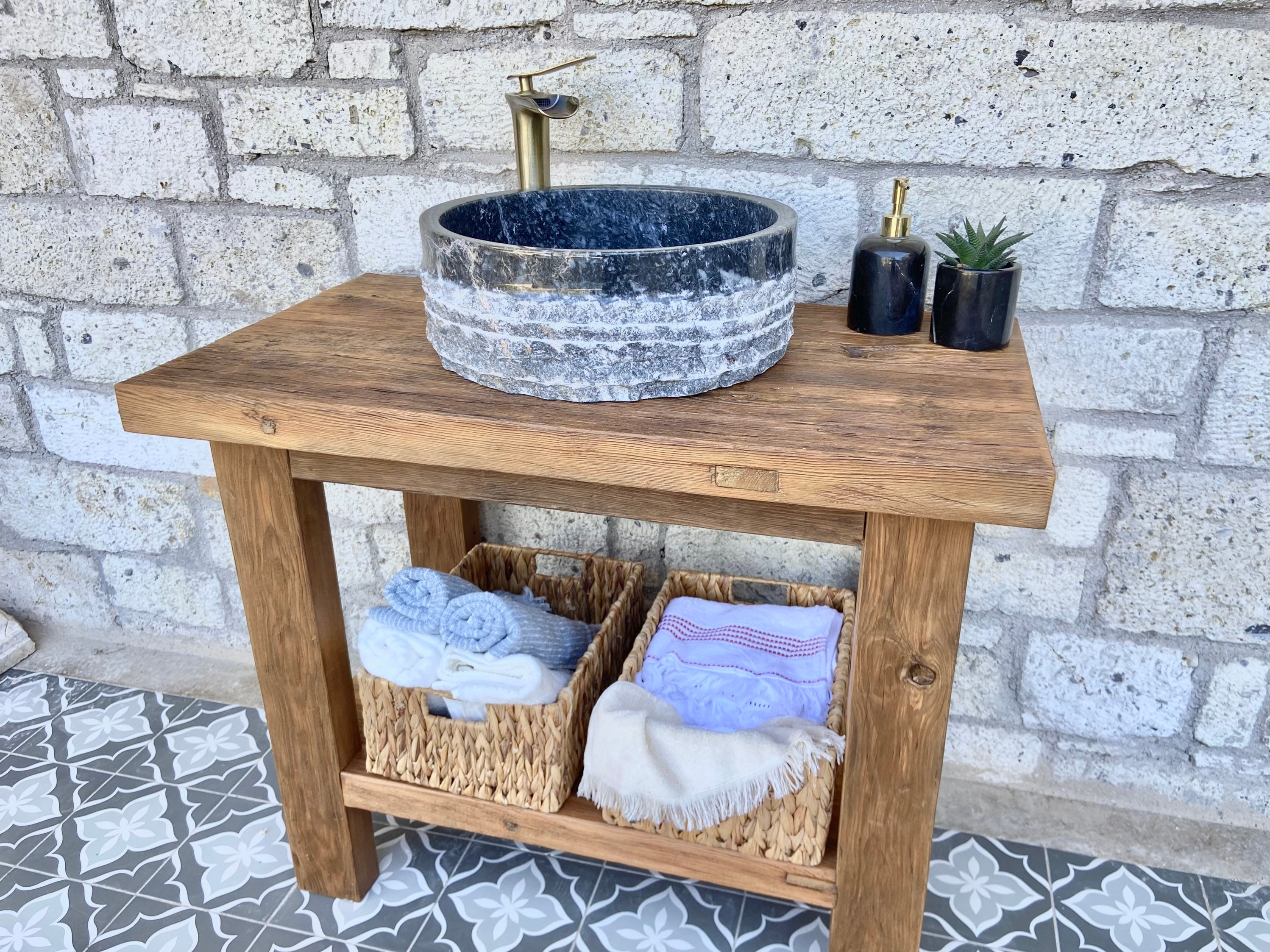 Bathroom Vanity With Single Sink 36 Inch Etsy UK