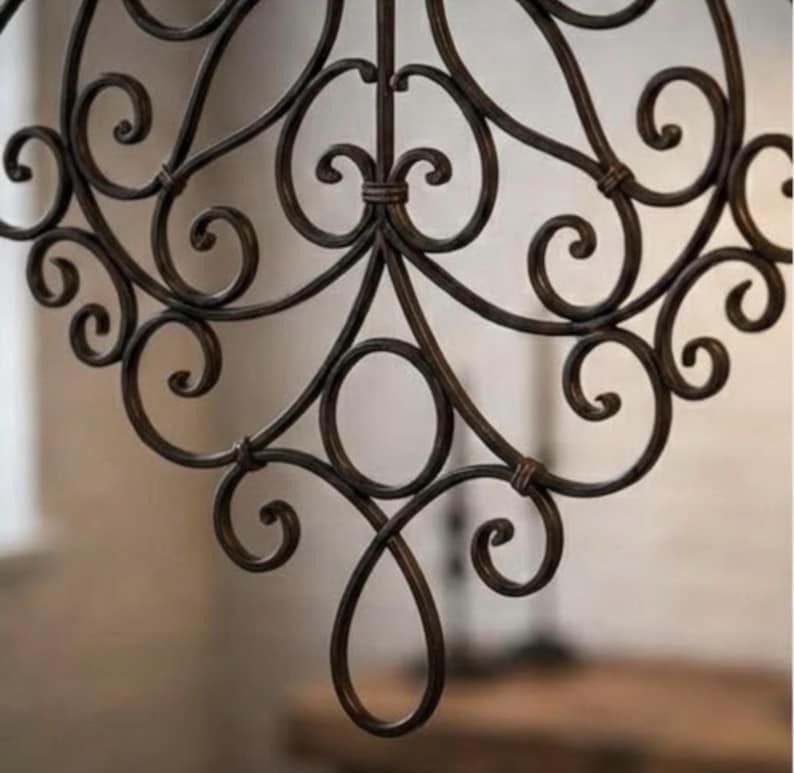 Blacksmith Crafted Wrought Iron Wall Art – Timeless Statement Piece image 7