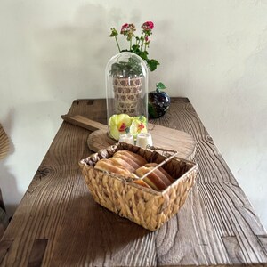 Altholz Kücheninsel: Thekenhöhe Tisch mit Aufbewahrung Bild 4