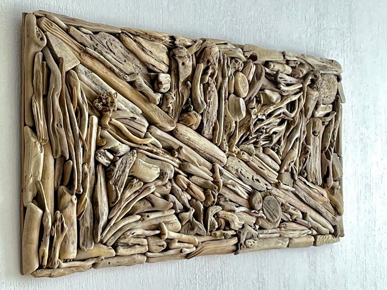 Driftwood Beach Decor Wall Art Wood Beach Driftwood Wall Etsy