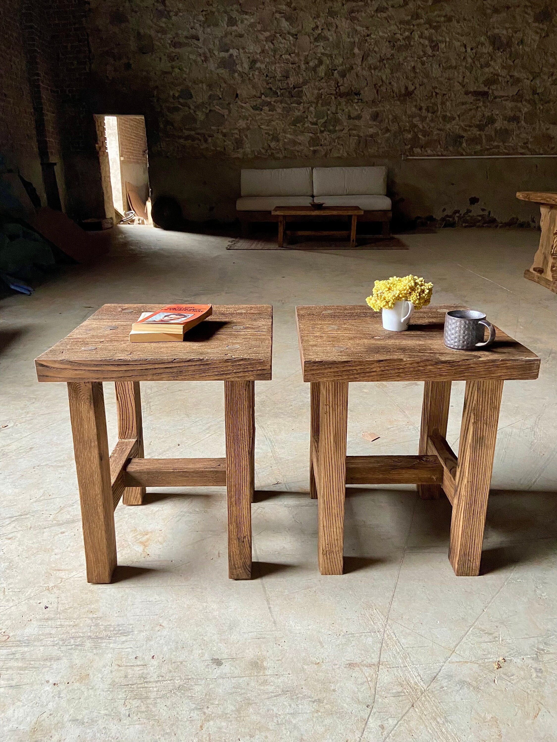 Small clearance barnwood table
