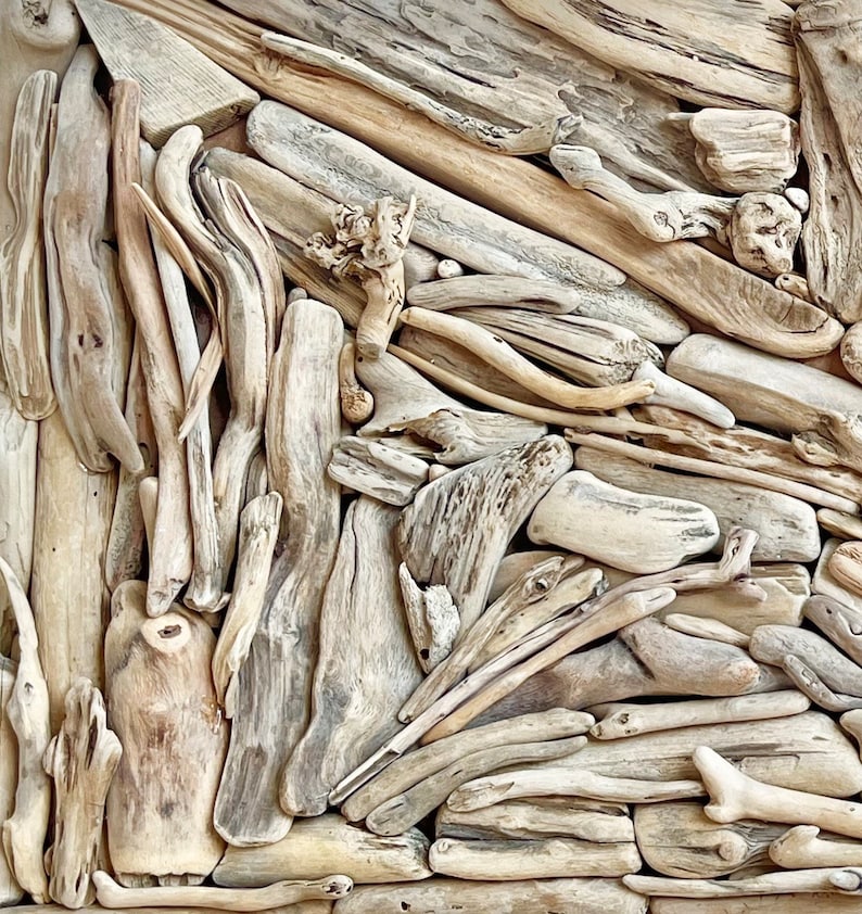 Driftwood Beach Decor Wall Art Wood Beach Driftwood Wall - Etsy