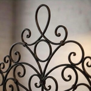 Blacksmith Crafted Wrought Iron Wall Art – Timeless Statement Piece image 9
