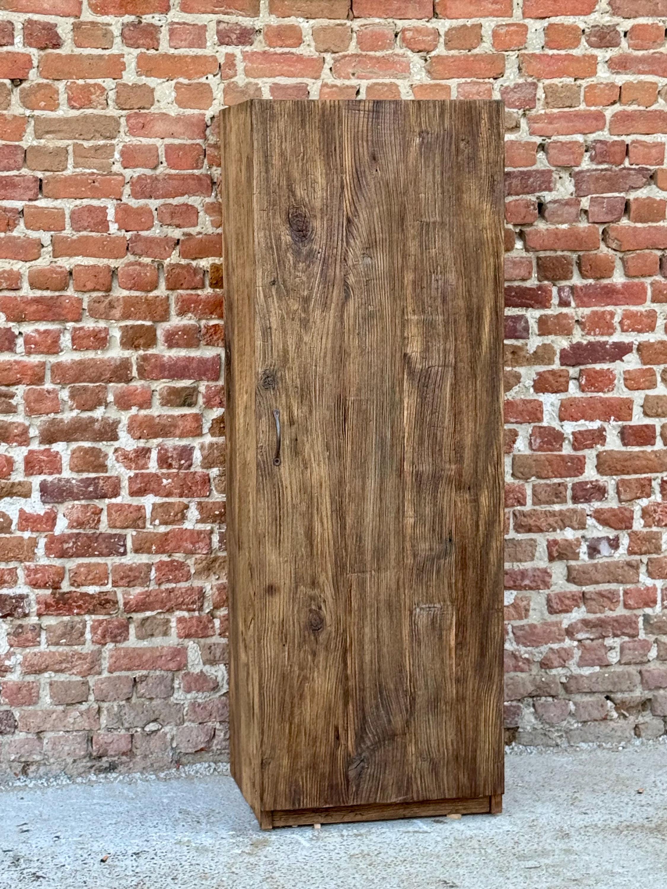 Rustic Entryway Storage Cabinet – Handcrafted Reclaimed Wood Hallway ...
