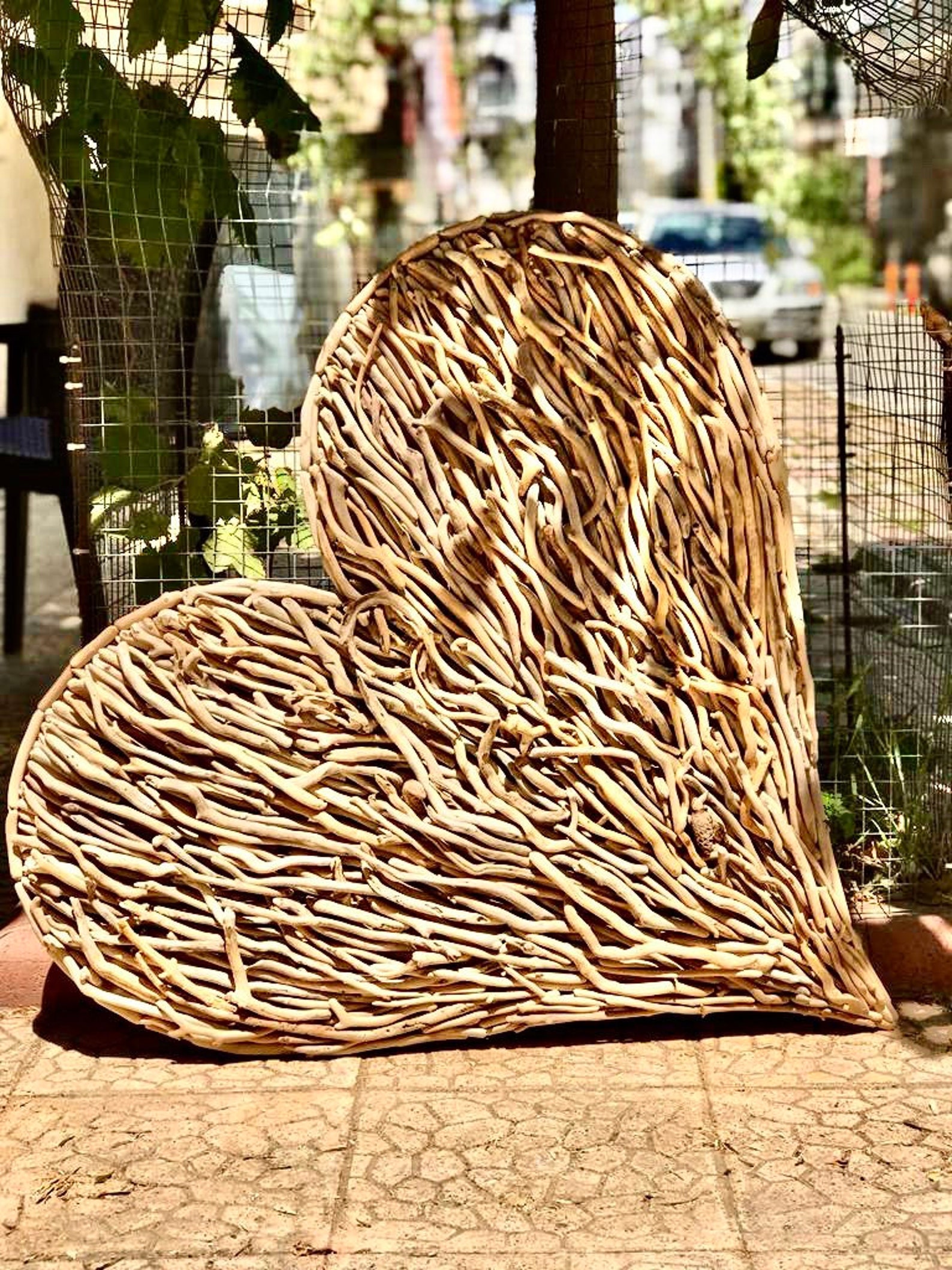 Large Wood Heart Wall Art Wooden Decor Large Wedding Decor Etsy