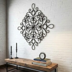 Blacksmith Crafted Wrought Iron Wall Art – Timeless Statement Piece image 15