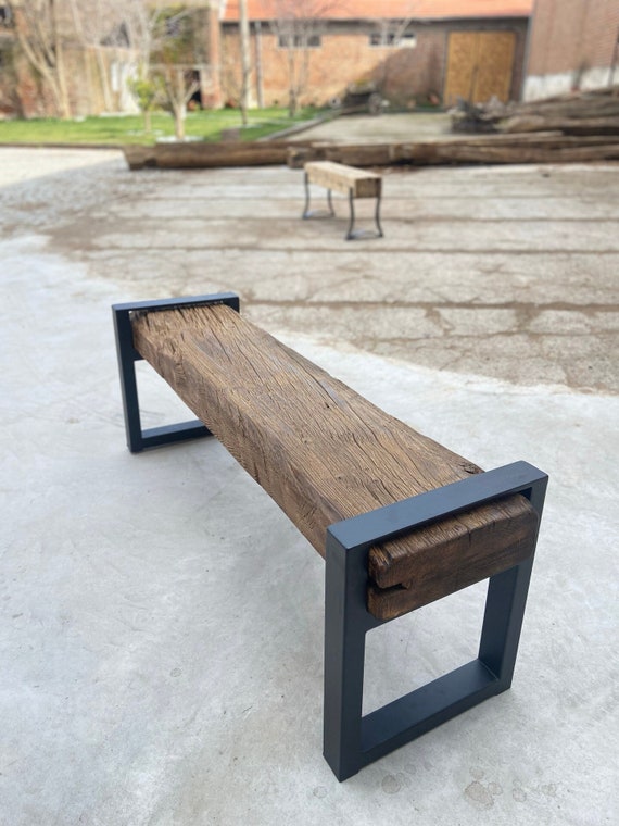 Modern farmhouse outdoor bench discount