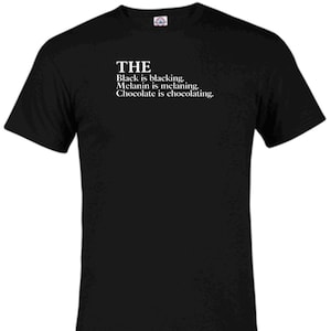 The Black is Blacking, etc.