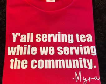 Serving the community - Delta Sigma Theta