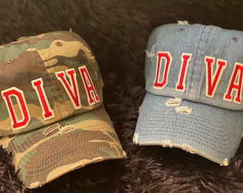 DIVA Vintage Baseball Hat