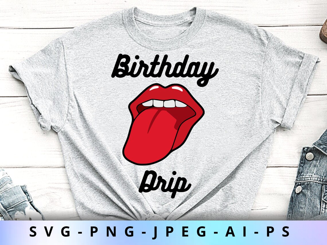 Download Birthday Drip Svg Birthday Drip Birthday Drip and Drip | Etsy