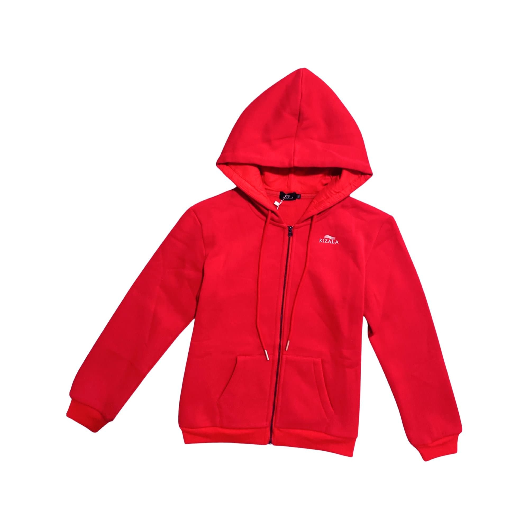 Red Zip up Hoodie - Etsy