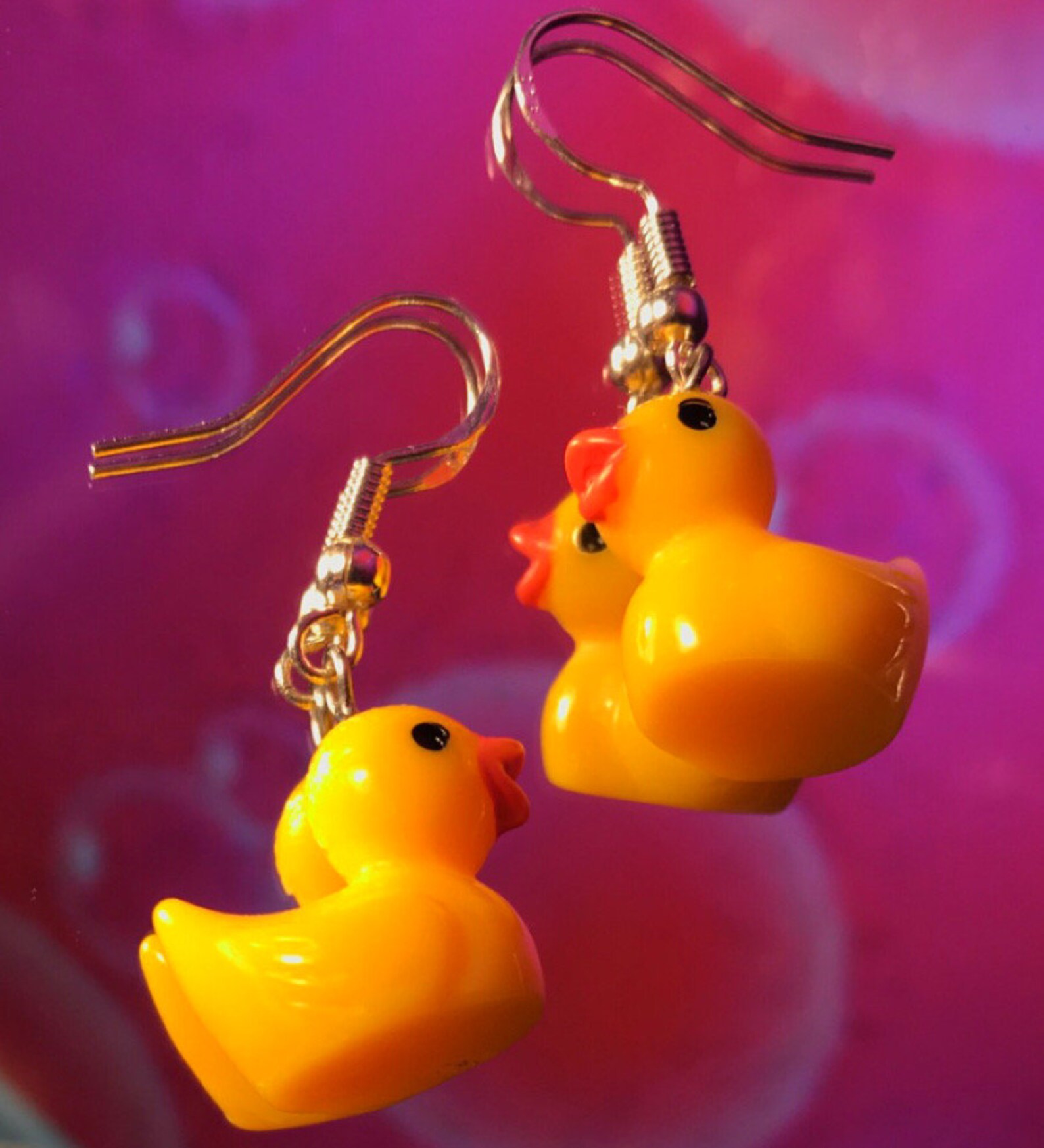 Duck Earrings Etsy