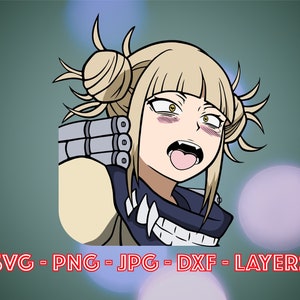 Bundle Ahegao svg, Ahegao, Ahegao Layers svg, Ahegao face, bundle ahegao, ahegao silhouette, waifu, Neko Ahegao, waifu svg