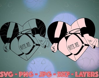 Bundle Ahegao svg, Ahegao, Ahegao Layers svg, Ahegao face, bundle ahegao, ahegao silhouette, waifu, Neko Ahegao, waifu svg