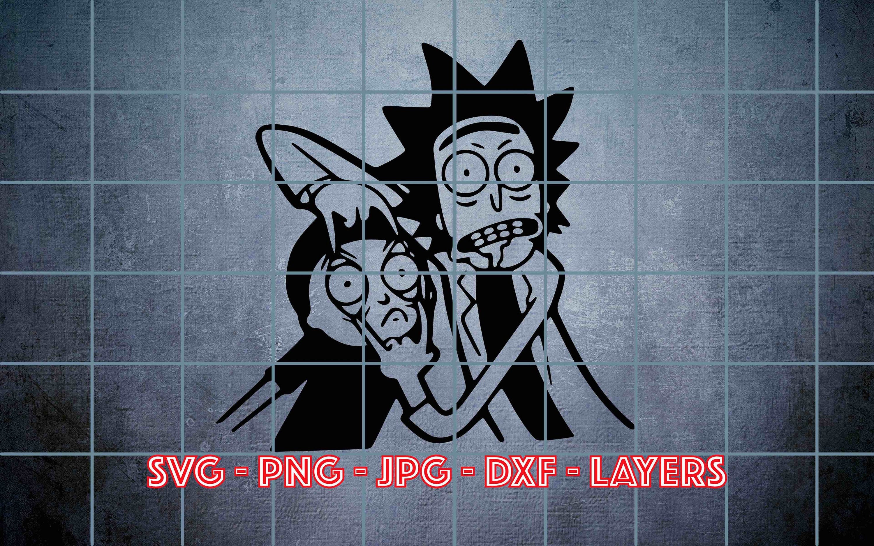 Rick and Morty Rick and Morty svg Rick Rick svg Morty | Etsy