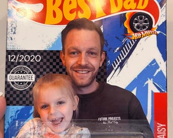 Personalised Custom Hot Wheels | Father’s Day Gift Best Dad Son Toy Car