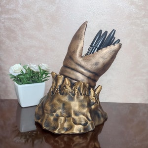 Dune Sandworm Pen Holder, Pencil Holder