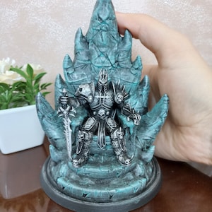 Lich King Figure, Arthas On Throne