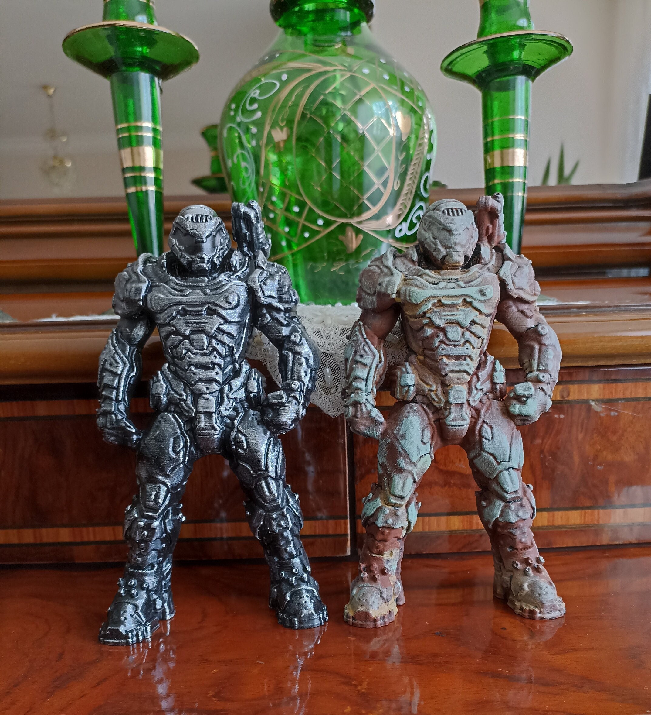 I 3D-printed and painted a Doom Eternal statue : r/Doom