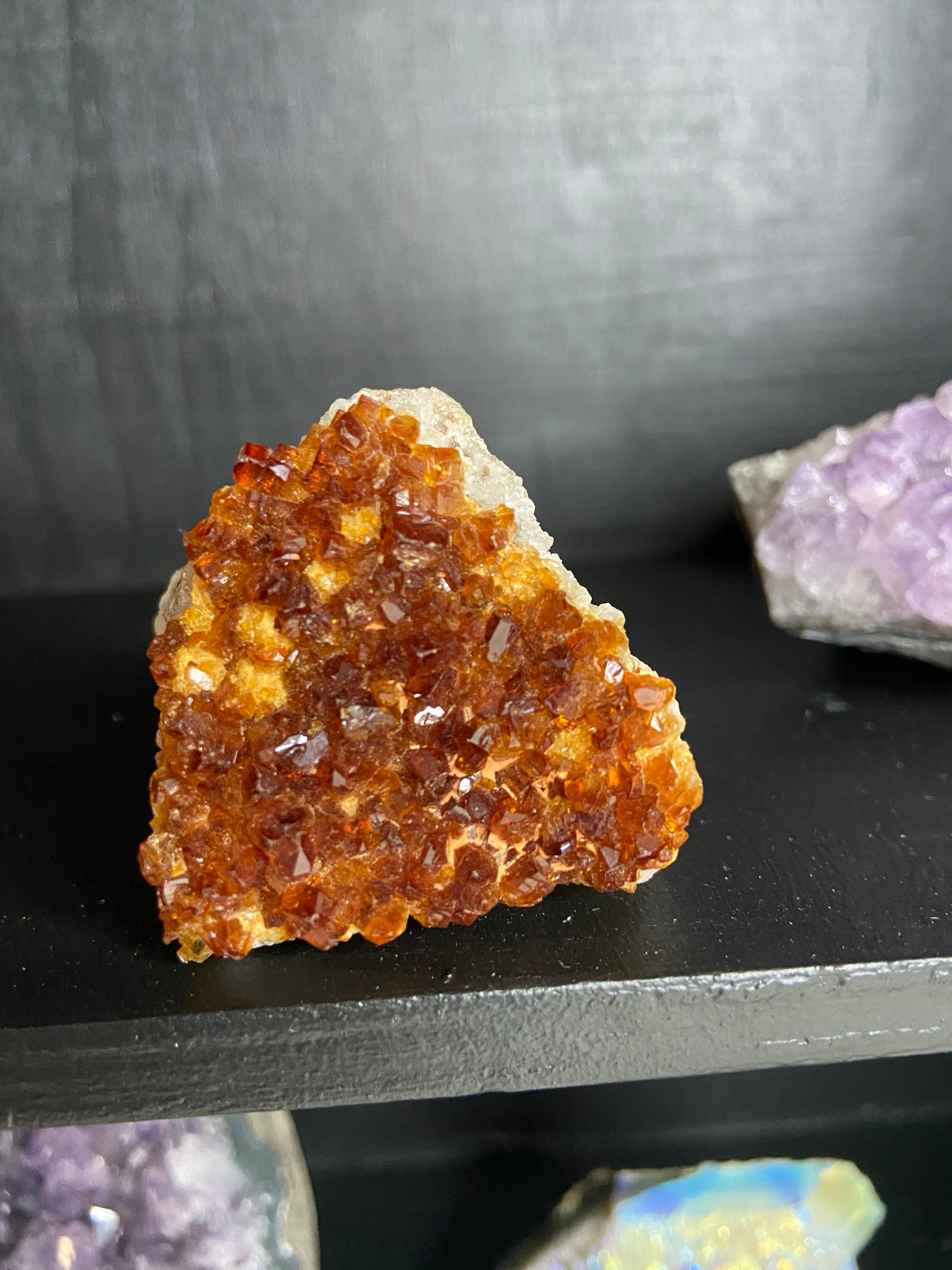 Crusty Citrine/ Heat Treated Amethyst Etsy