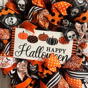 Halloween wreath