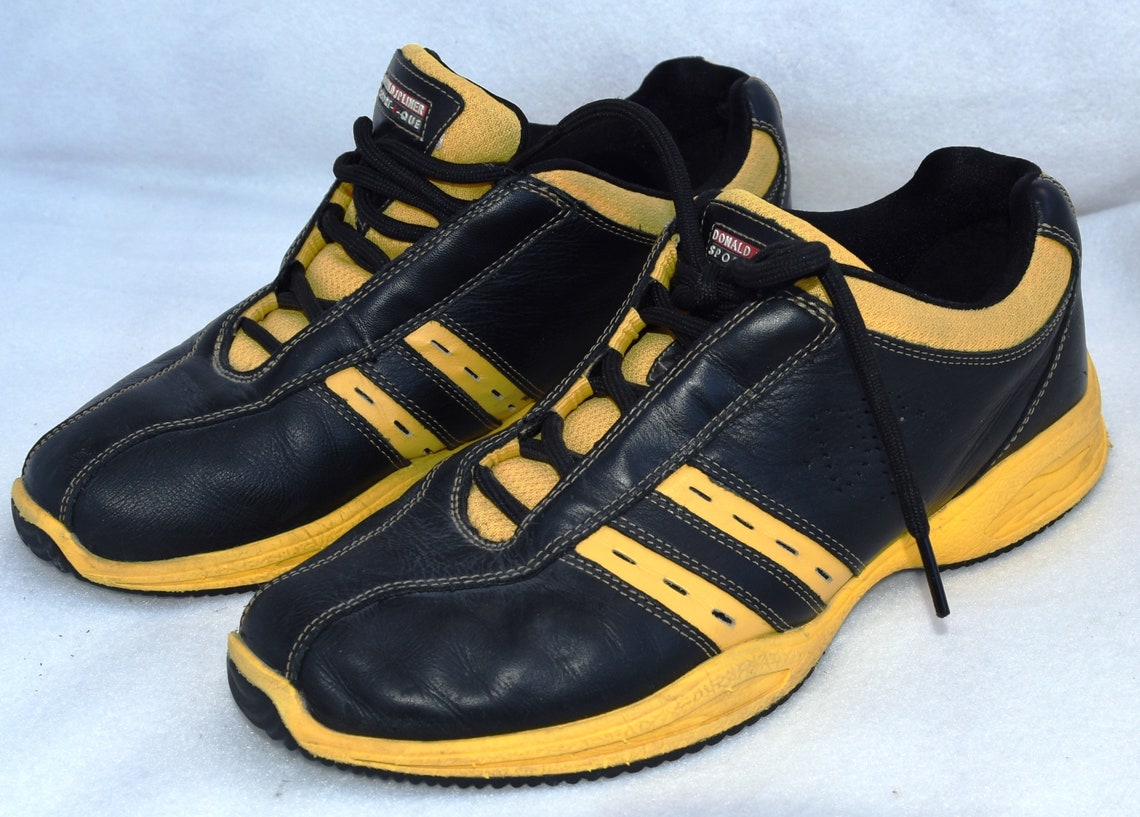 Vintage Donald Pliner Sz US 7.5M Italian Leather Tennis Shoe. | Etsy