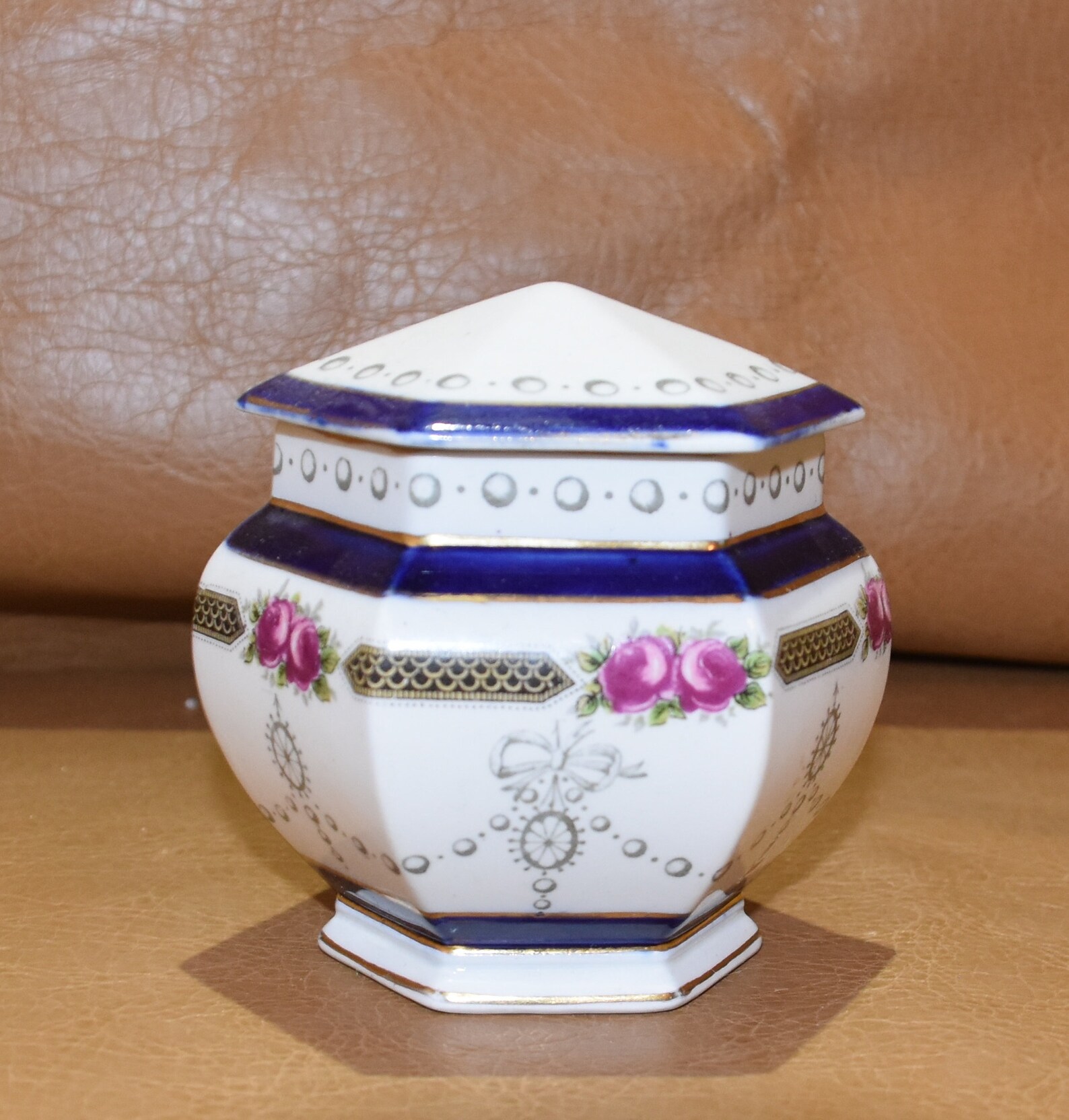 Wedgwood Imperial Porcelain Jar w/Lid England Gold Etsy