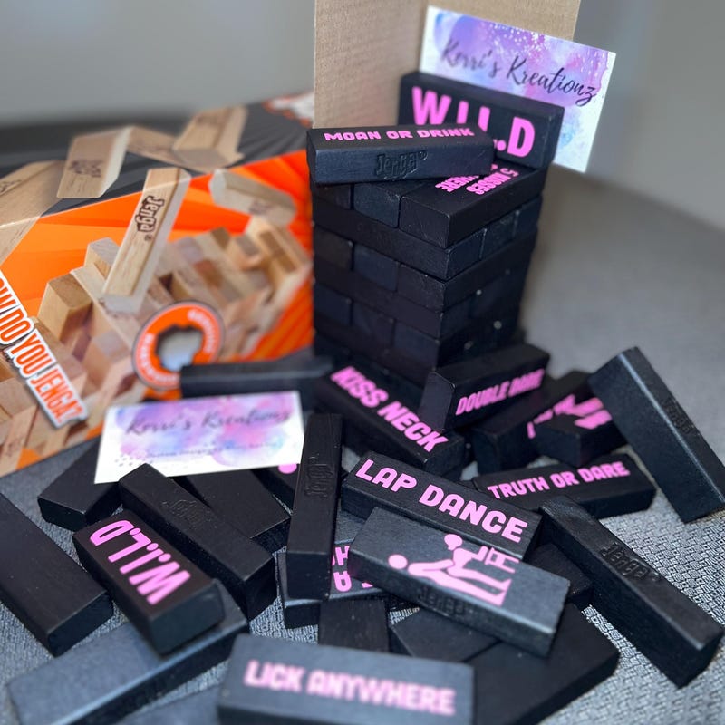 Adult Jenga - Etsy