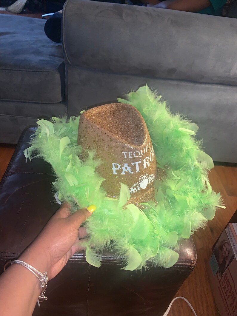 Cowgirl Party Hat Liquor Brands Made in Nashville Custom Etsy