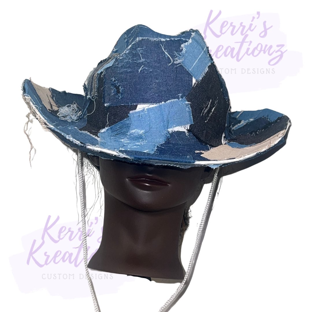 Denim Cowboy Hat Made-to-order~ Nashville, TN Ireland