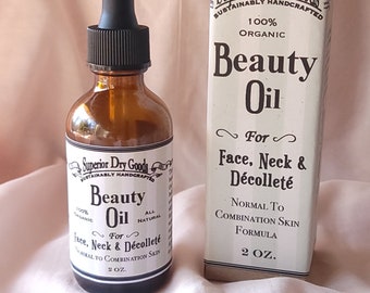 Camelia and Rosehip Face Oil | Combination to Oily Skin | All Natural
