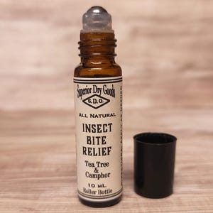 Helt naturlig klådalindring | Behandling av myggbett | Tea tree och kamfer | Effektiv