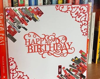 Birthday card for book lovers