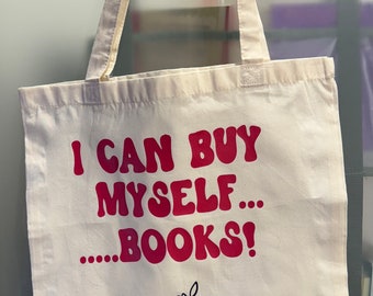 Book Lover Tote Bag: Pop Culture Reader Gift