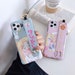 Cute Anime Girl Wrist Strap iPhone Case For iPhone 7 8 Plus X XR XS 11 12 13 14 mini Pro Max