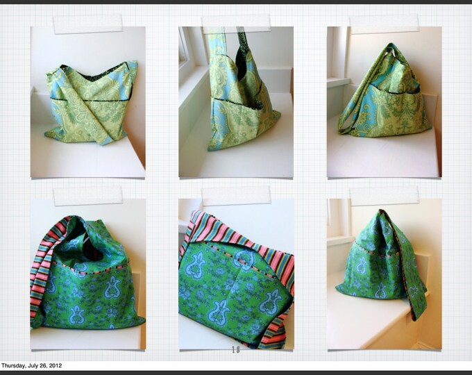 Step by Step - Hobo Bag Sewing Tutorial