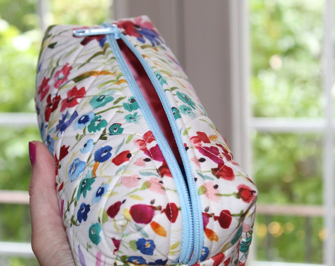 Pattern Measurements & Supply List for the Sewspire Quilted Boxy Bag + Step by Step Video Tutorial