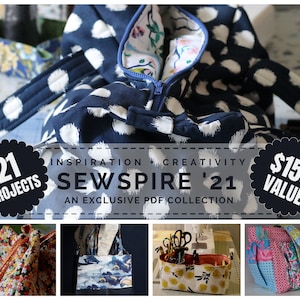 21 Sewspire All Star Sewing Projects in ONE Convenient PDF --- 153 Dollar Value!