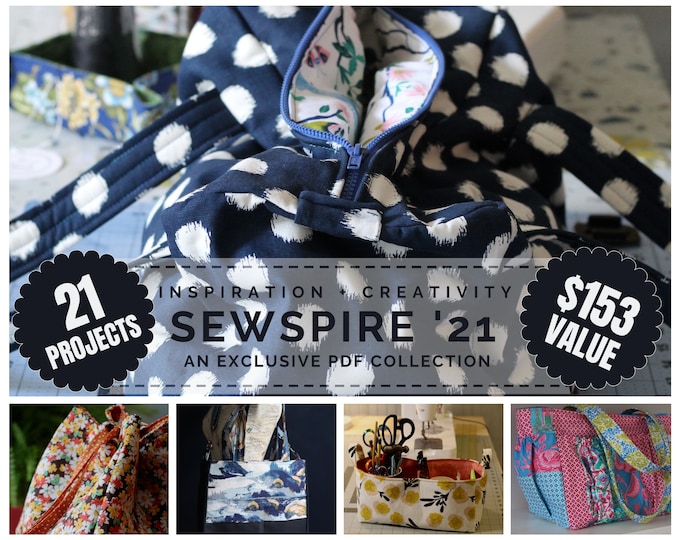 21 Sewspire All Star Sewing Projects in ONE Convenient PDF --- 153 Dollar Value!