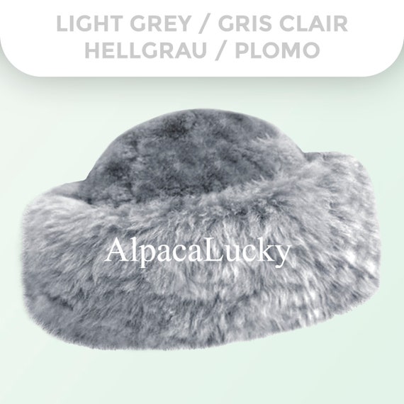 Baby Alpaca 100%  Adult hat. Made in Peru Double-sided Alpaca Hat in 100 per Cent Baby Alpaca Wool  main image 3