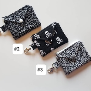Handmade Change Purse with Card Pouch