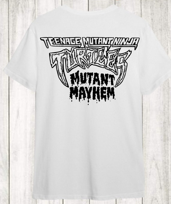 Mayhem T-Shirt black on white