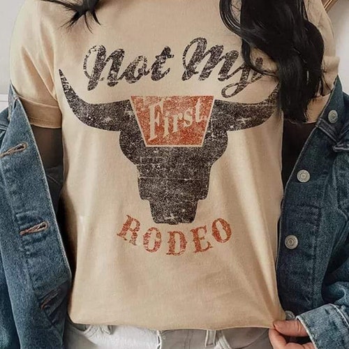 This is My First Rodeo Skeleton Cowboy First Rodeo Cowboy - Etsy