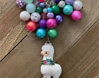 Porte-clés Llama Purse Charm