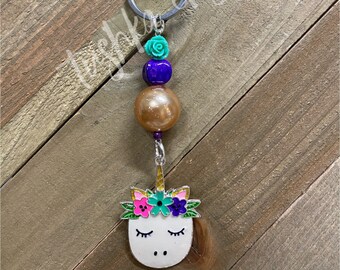 Unicorn Keychain