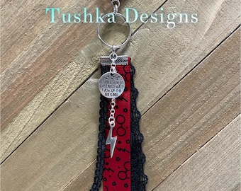 Wizard Boy Boho Keychain