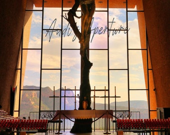 Chapel of the Holy Cross, Sedona, Arizona Photography - Digital Download