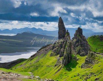 Landscape Print, Isle of Skye, Scotland Photography - Digital Download